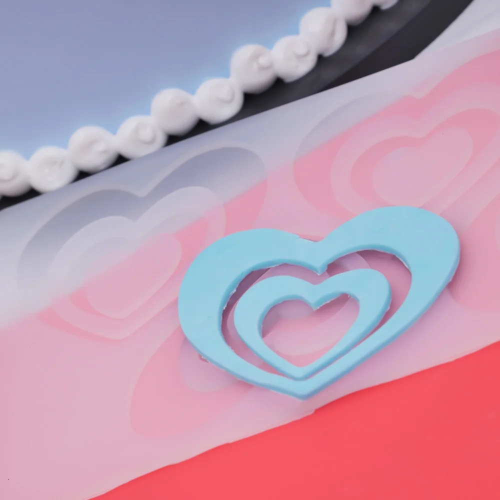 Горячие DIY 3D Любовь Сердце силиконовые формы шоколада формы для выпечки на день рождения торт печенье украшения инструменты шоколадная форма трафарет Маффин Пан