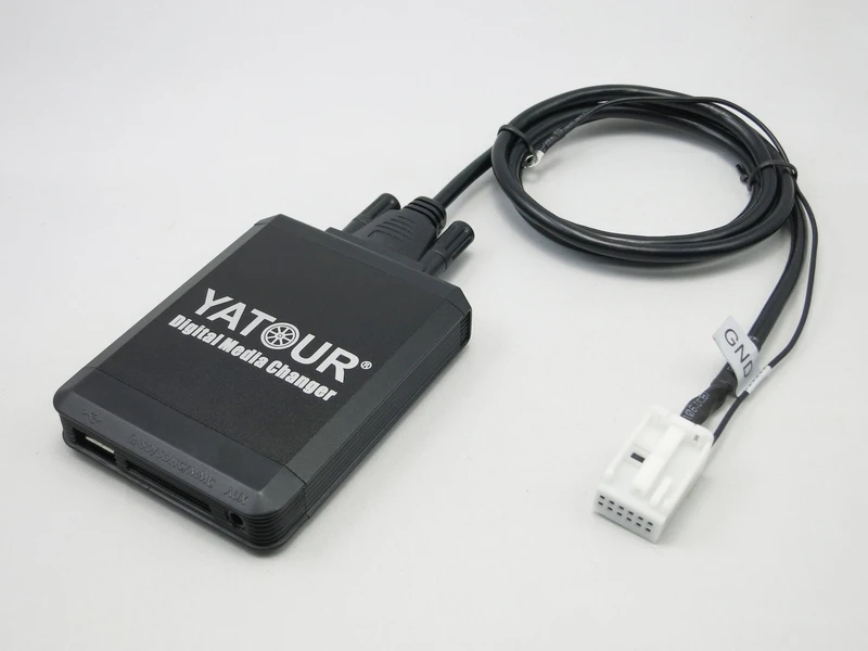 Зарядное устройство Yatour для iPod iPhone USB SD AUX 12pin VW Audi Skoda Seat Quadlock аудио mp3 плеер Blueto|yatour