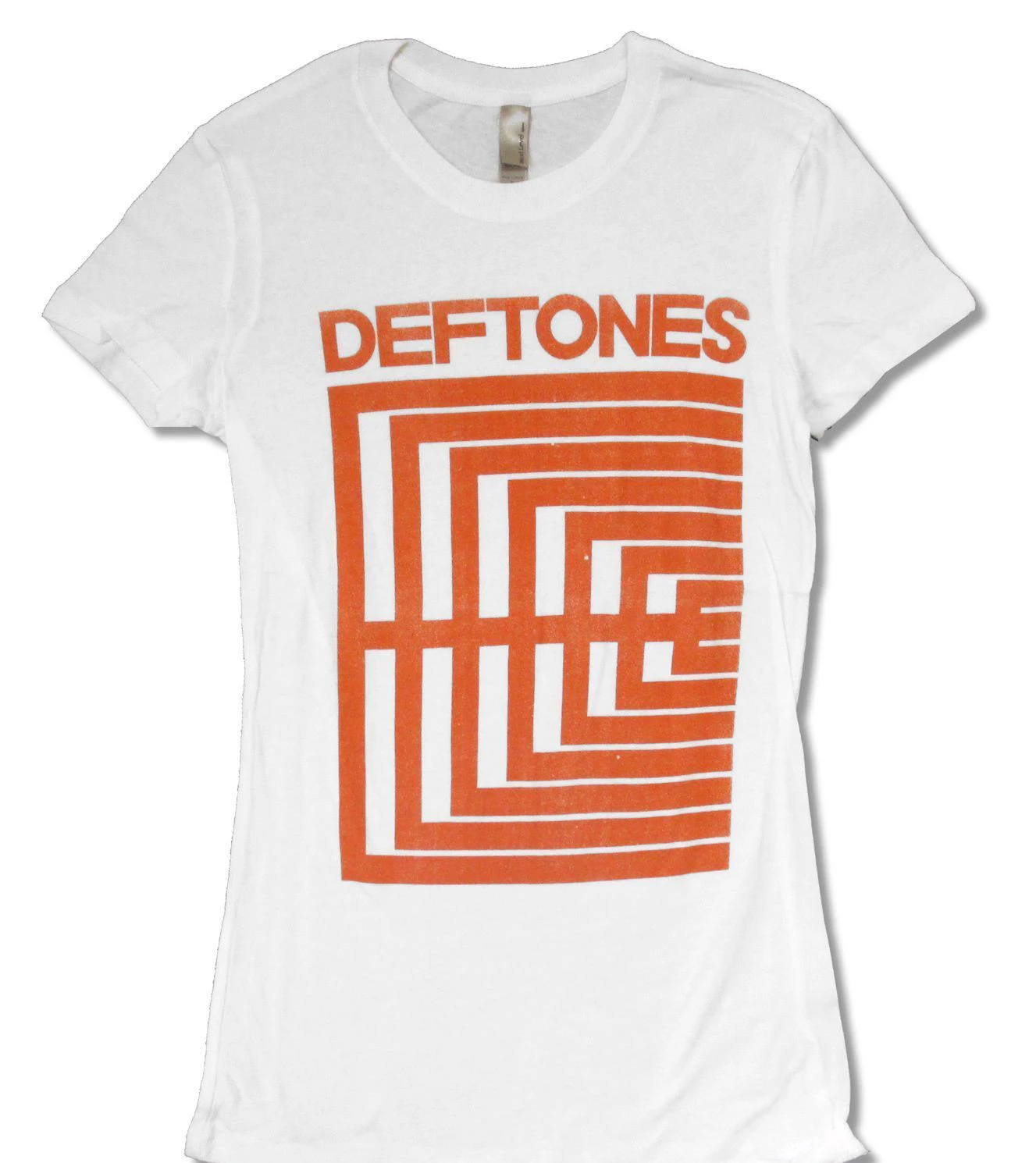

Women'S Tee Deftones Maze Image White Girls Juniors Shirt New Official Licensed New Women'S Tee