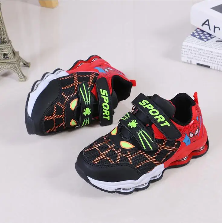 

Boys Sneakers Children Shoe Kids Spiderman Sports Shoes Baby Outdoor Running Shoes air breathable size 26-36 boys sport shoes