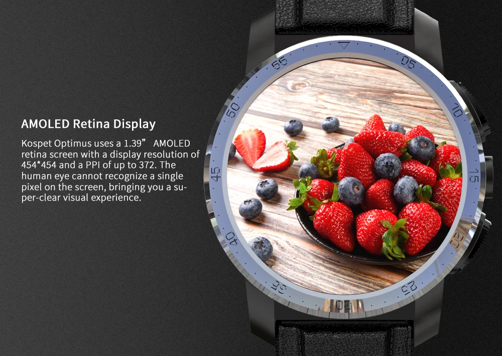 Kospet Optimus Pro двойной системы 4G Смарт часы Android-телефон 3 GB 32 GB 8MP Камера GPS SIM 800 Mah Батарея Водонепроницаемый Smartwatch