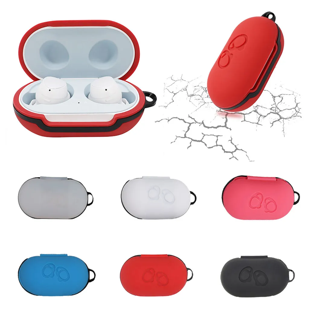 

Silicone Case Cover Earphone Case Pouch Dust-proof Protective for Samsung Galaxy Buds Protective Cover Box