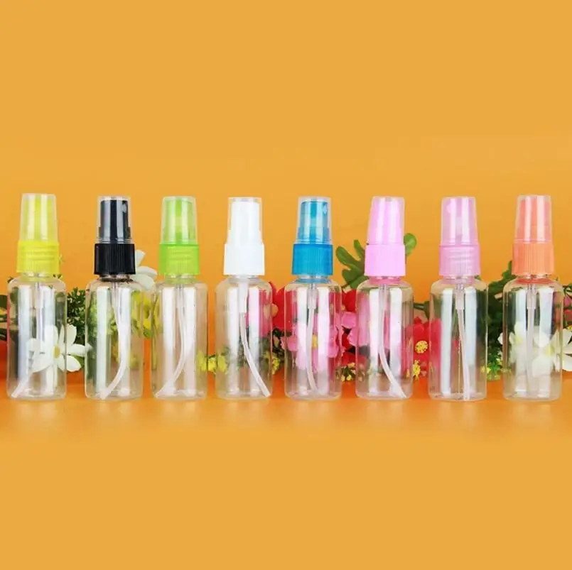 Download 30ml empty transparent bottle with nozzle liquid spray ... Yellowimages Mockups