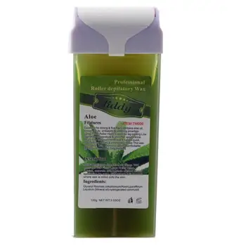 

LIDDY Professional Roller Depilatory Wax 100G Roll On Hot Depilatory Wax Cartridge Heater Waxing Hair Removal Remove Aloe 5JY14