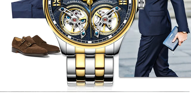 Podwójne Tourbillon Szwajcaria zegarki BINGER Original mężczyźni automatyczny zegarek Self-Wind Fashion Men mechaniczny zegarek na rękę skóra tanie tanio Mechanical Wristwatches 13mm Complete Calendar Moon Phase Water Resistant Skórzane Okrągłe Leatherette 3Bar B-8606B Hardlex Podwójne Tourbillon Szwajcaria zegarki BINGER Original mężczyźni automatyczny zegarek Self-Wind Fashion Men mechaniczny zegarek na rękę skóra tanie tanio Mechanical Wristwatches 13mm Complete Calendar Moon Phase Water Resistant Skórzane Okrągłe Leatherette 3Bar B-8606B Hardlex