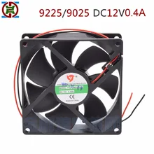 YDT 9225 9025 вентилятор воздушного охлаждения DC12V 0.4A, осевой вентилятор 92*92*25 мм для ZX7/TIG 200A сварочный аппарат