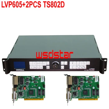 

VDWALL LVP605 LED Video Processor with 2pcs LED sending card TS802D inside New Style Hot Sales