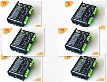 

6pcs Stepper Digital Driver DQ542MA 50V4.2A 128Microsteps,Nema23 stepper motor wantai+Breakout Board&Cable