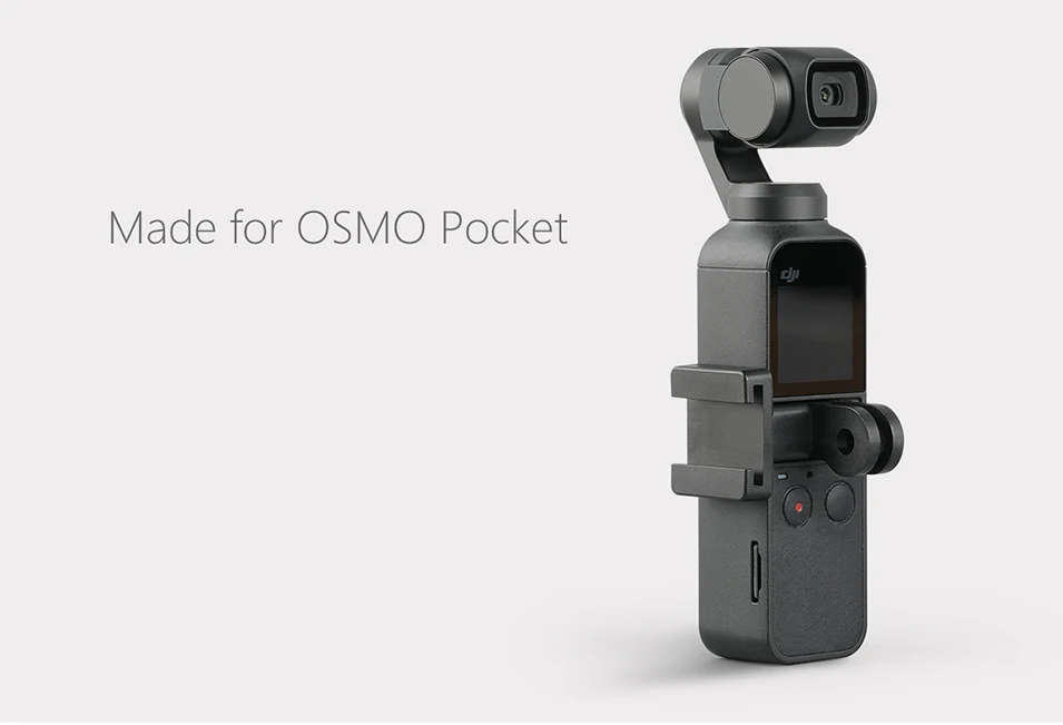 PGYTECH Адаптер для крепления холодного башмака для Dji Osmo Pocket Vlogging Mount Stand expline 1/4 винт для микрофона светодиодный видео светильник