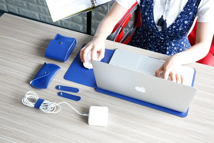 Мягкая сумка для ноутбука с мышкой, чехол для Xiaomi MacBook Air 11,6 12 13, чехол retina Pro 13,3 15 15,6, модная кожаная сумка для ноутбука