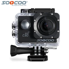 SOOCOO C30 Action 4K Sport Camera NTK96660 Waterproof Wifi Gyro 70-170 Degrees Adjustable Action Cam