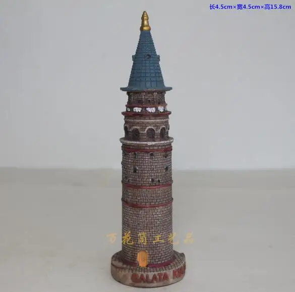 

Galata circular minaret sightseeing tower mental sand table toy game set zero concurrently camp