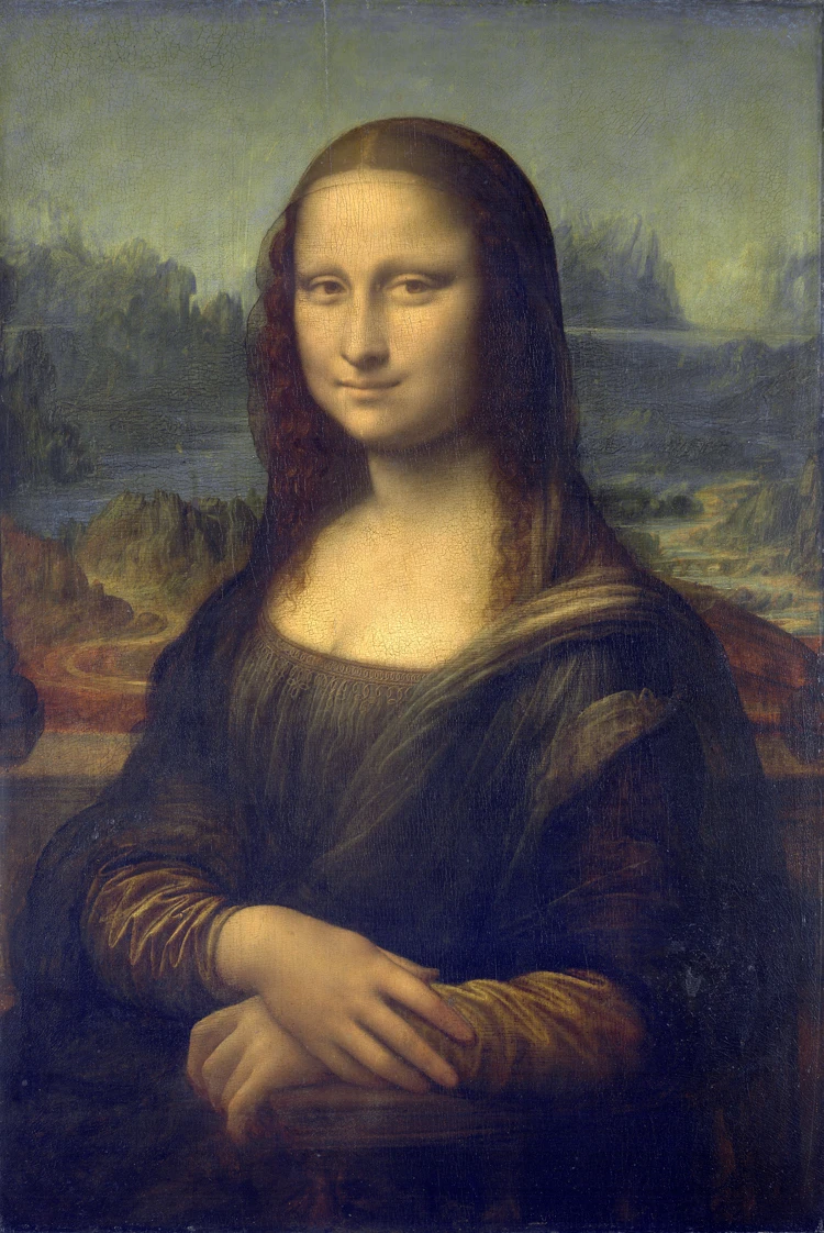 

frameless canvas painting giant posters prints Imagich Top 100 prints Mona Lisa, c.1507 By Leonardo da Vinci modern home art