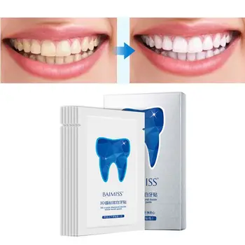

7 Packs/Box Whitening Teeth Sticker 3D Tooth Care Dental White Strips Oral Mint Patch Cleaning Tool Whitestrips Advanced #11