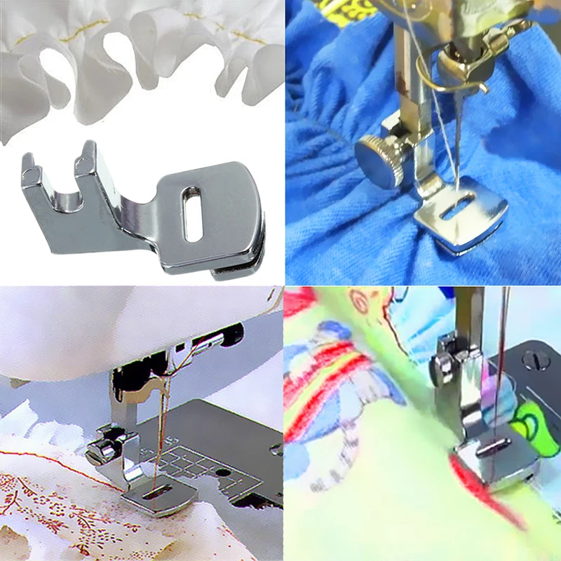 Buy 1PC Ruffler Hem Presser Foot Feet For Sewing