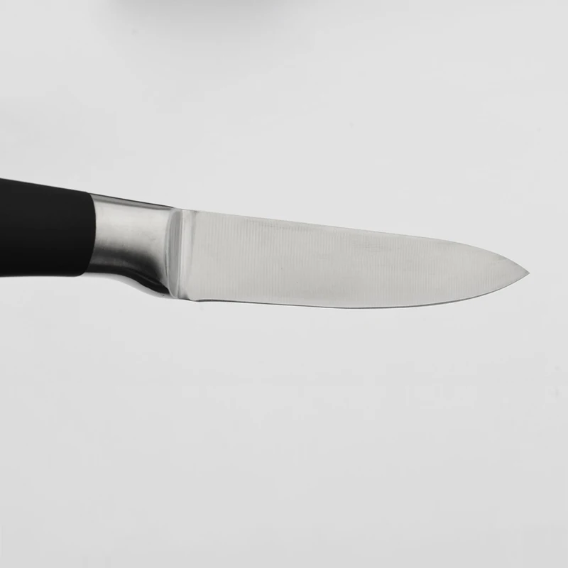 5 шт. набор кухонных ножей с черной ручкой антипригарным покрытием|knife set|kitchen knife