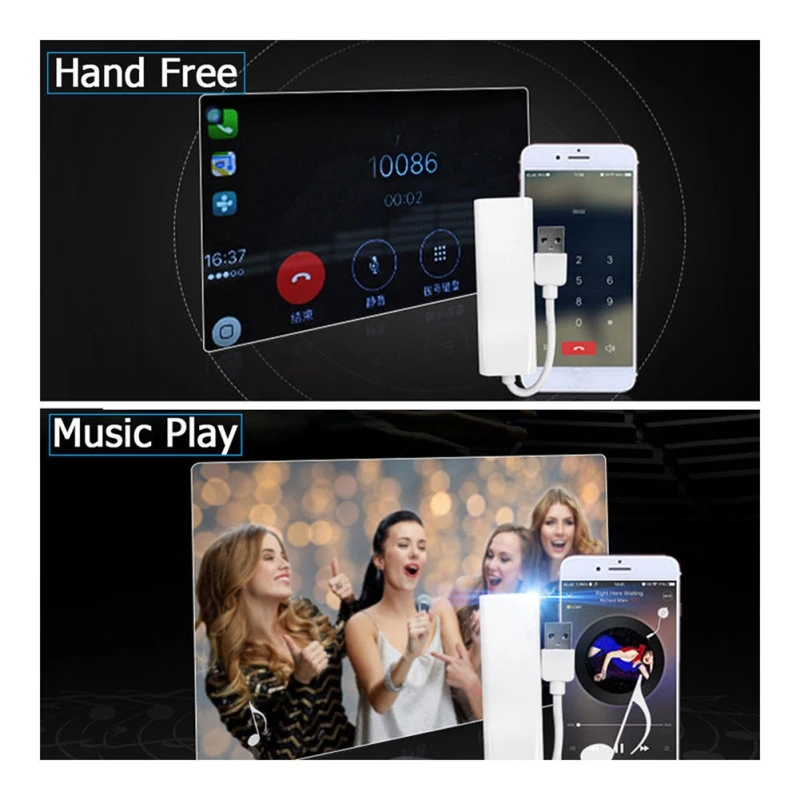 Автомобильный стерео USB Smart Link ключ для Android IOS навигационный плеер Mini Carplay Stick с