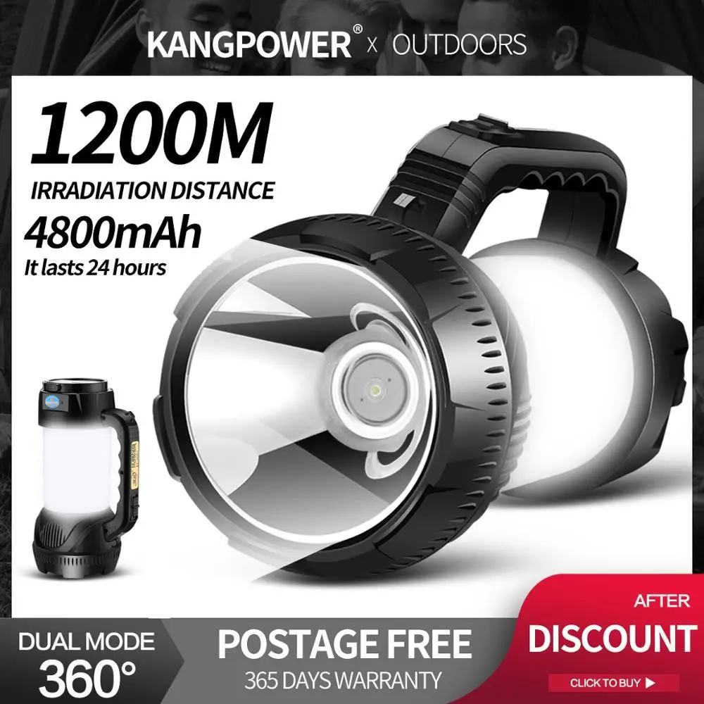 KANG power Camping Tent Light USB наружная лампа для кемпинга портативная Подвесная лампа Светодиодная перезаряжаемая лампа мобильный Банк питания фонарик