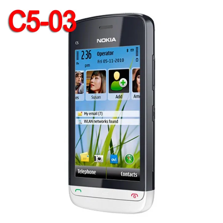 Мобильный телефон Nokia C5-03 3g Wifi gps 5MP разблокированный C5-03 смартфон