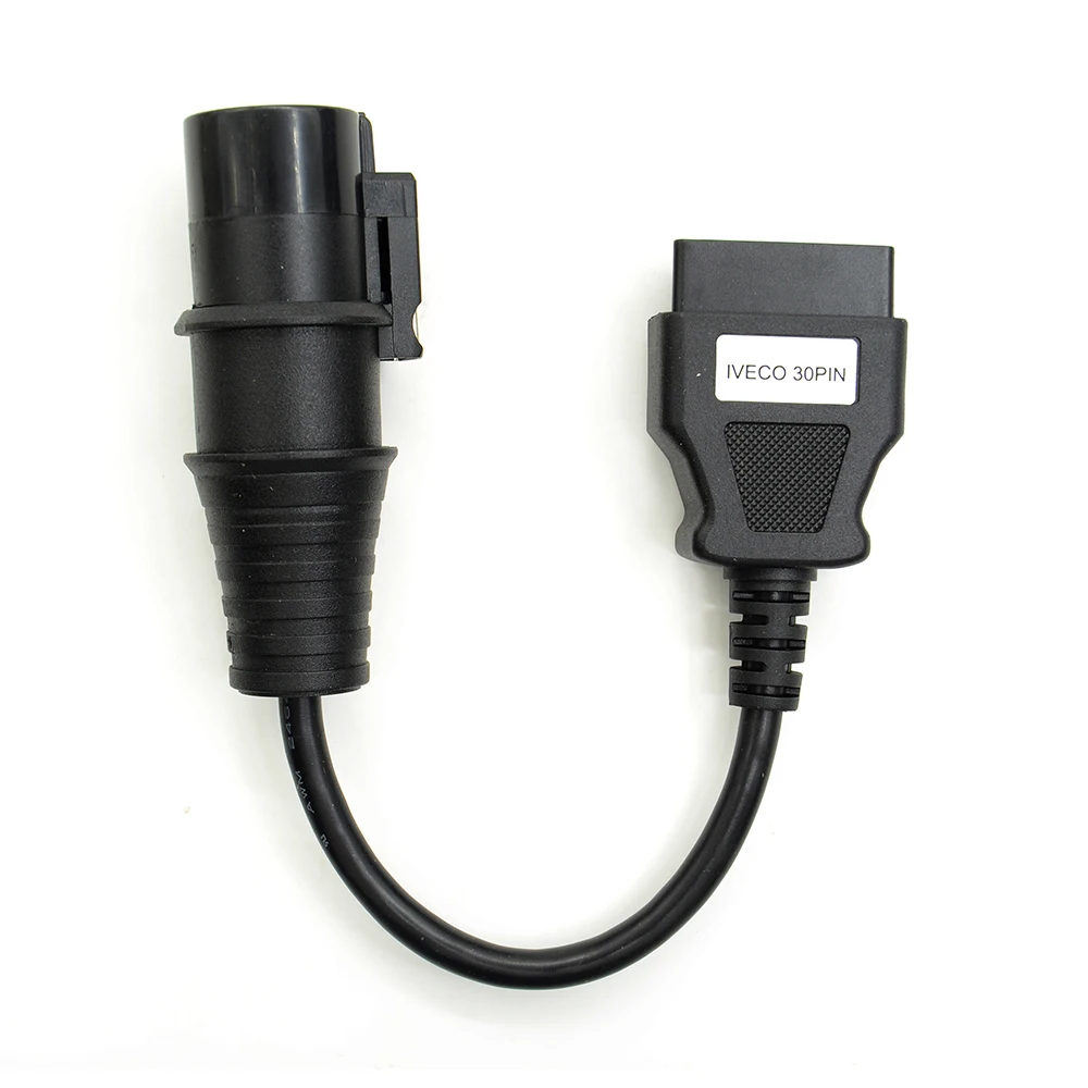 Диагностический Удлинительный кабель для грузовика 30Pin к OBD2 16Pin гнездовой разъем