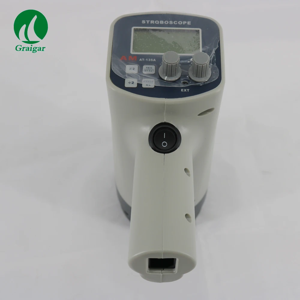

AT-135A Rechargeable Digital Stroboscope For Rotative Velocity , Non Contact