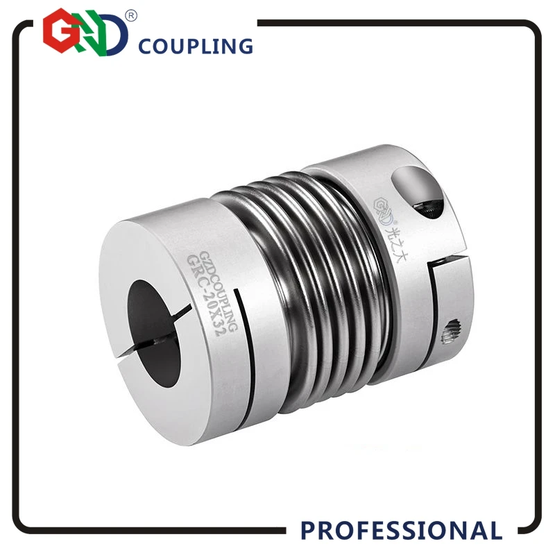 GND coupling metal shaft high torque motor generator bellows servo