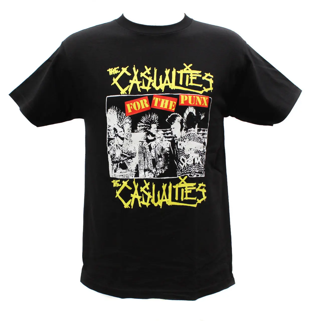 The Casualties Punk Band Embroidered Graphic T Shirts 2017 New Fashion