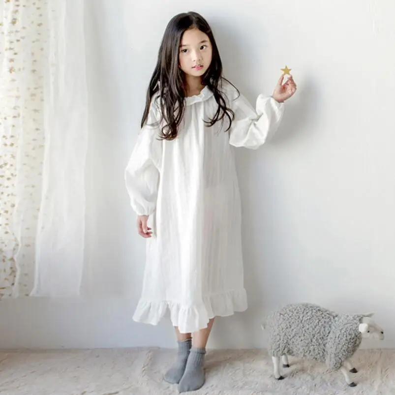 Платье принцессы для девочек, длинное платье, платье из хлопка с Детские платья с длинным рукавом для вечеринок под платье для малышей, девочек, одежда для подростков, JW4945A