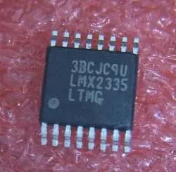 

Freight free 10PCS/lot LMX2335LTMG LMX2335LTM LMX2335 IC FREQ SYNTHESIZER DUAL 16TSSOP