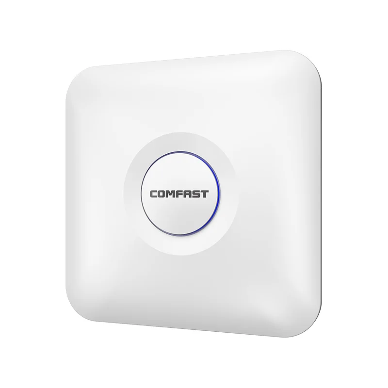 COMFAST Новый 2 шт Wi-Fi маршрутизатор 5,8G 867 Мбит/с + 2,4G 450 Мбит Gigabit RJ45 Порты и разъёмы потолка AP для 600 квадратных метров 150 + пользователей CF-E375AC