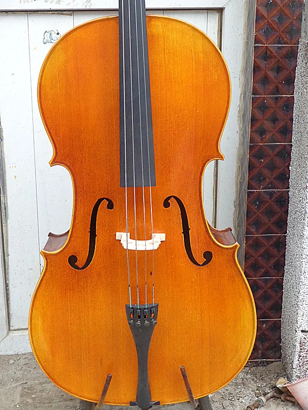 

4/4 size cello full Hand made antique old style handcarved