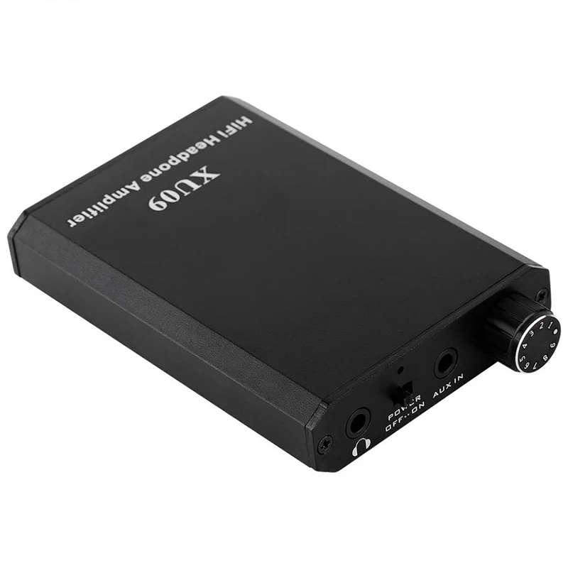 New Portable 3 5mm AUX Interface Stereo Audio Portable Mini HiFi Headphone Amplifier Improve Sound Headphone HiFi AMP