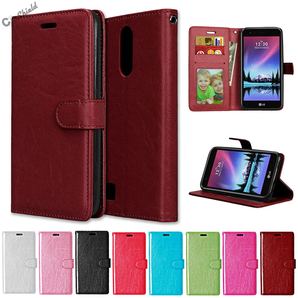 Flip Case For Lg K10 2017 M250 M250ds M 250 Case Phone Leather Cover