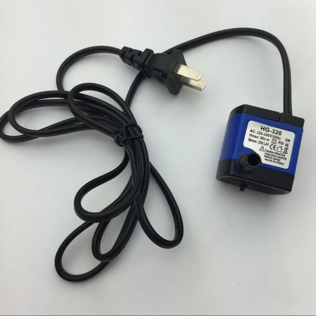 

220V 2.5-3W Mini Submersible AC Water Pump Aquarium DIY Toys Parts Free Shipping Russia
