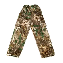 Бионические камуфляжные брюки мужские тактические снайперские камуфляжные брюки водонепроницаемые тепловые охотничьи рыболовные