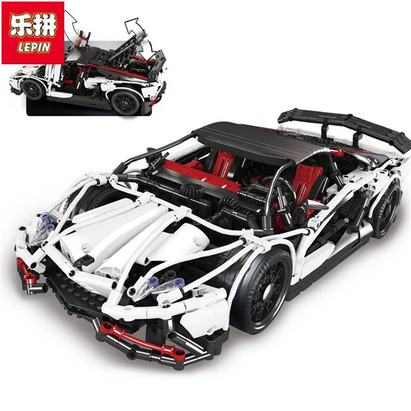 

Lepin 23006 Genuine New Technic Series The Hatchback Type R Set Building Blocks Bricks Educational Toys Boy Gifts Model