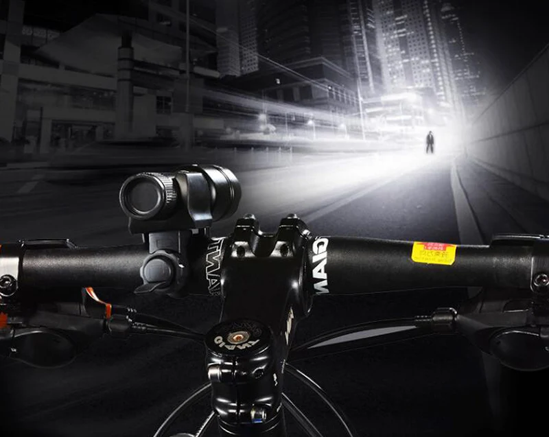 Perfect 1 pc Universal Bicycle Clip LED Torch Lamp Flashlight Mount Bracket Holder for 90 Degree Rotation bike accessories 12