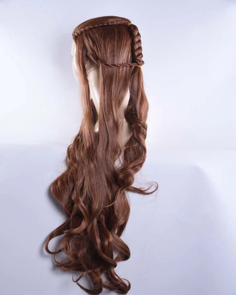 Der Herr Der Ringe Der Hobbit Elf Tauriel Browm Welle Cosplay Perucke Cosplay Wig Wig Wigwig Cosplay Aliexpress