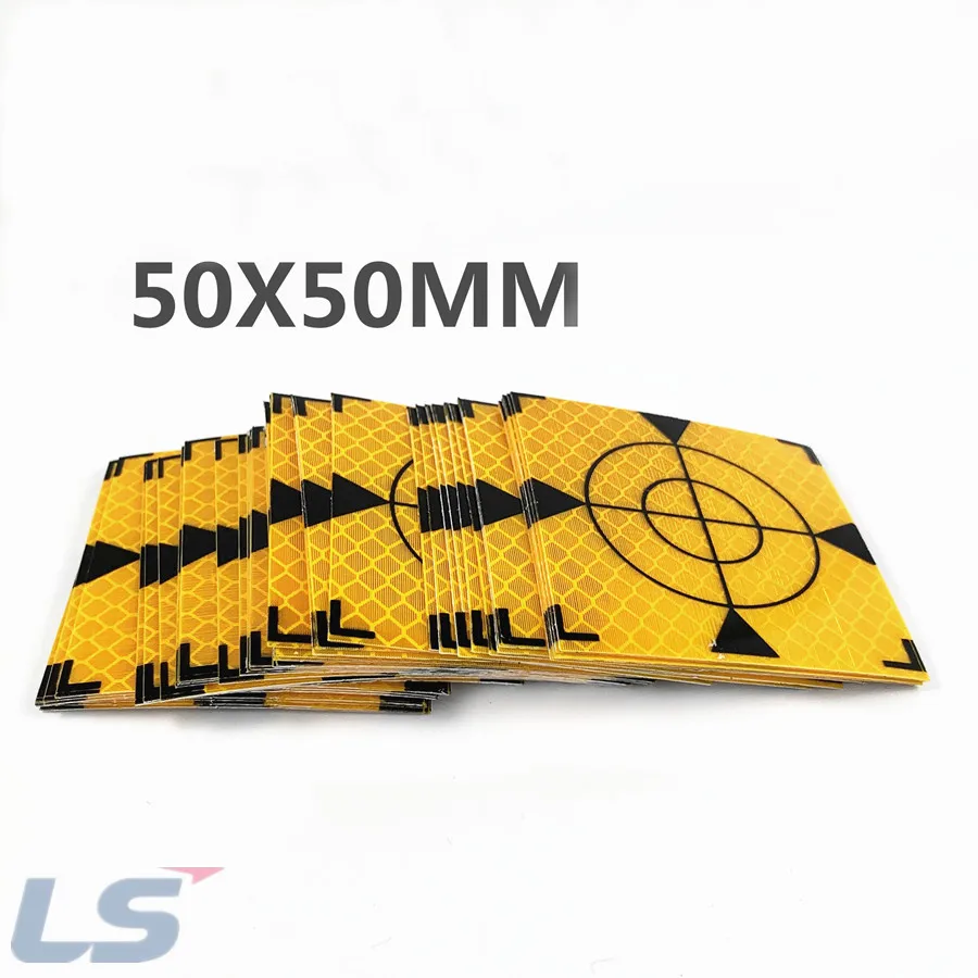 20 шт. отражающий лист 50x50 60x60 мм для sokkia topcon nikon trimble общая станция съемка