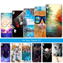 Мягкие силиконовые чехлы для sony Xperia E5 F3313 F3311, чехлы для телефонов sony e5 F3313 F3311, чехлы для sony e5 E 5, задняя крышка из ТПУ