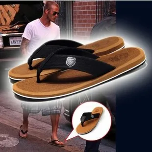 2017 Summer Chinelo Sandals Slippers Leisure Sandals Tide Beckham Beach Slippers Flip Flops Men Flops Pinch