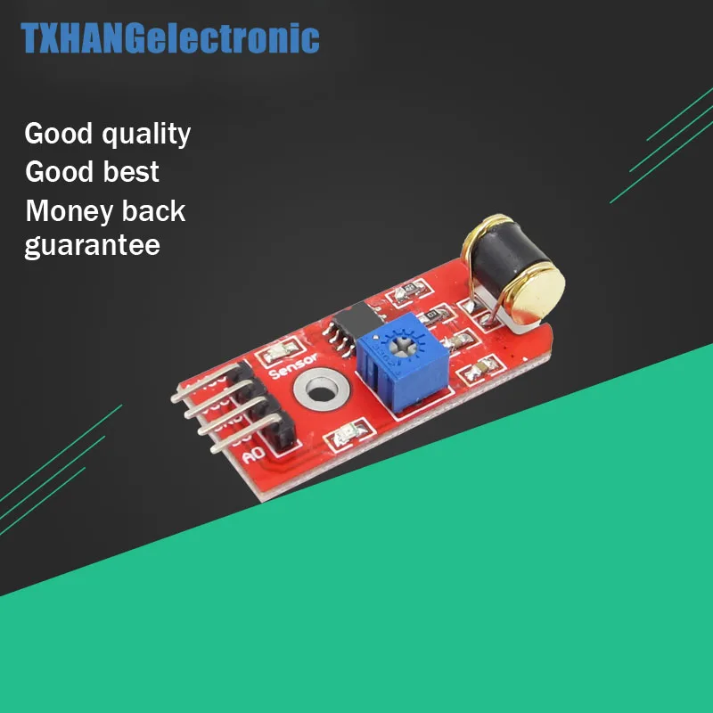 801s Shake vibration Sensor Module For Open Source LM393 3 5VDC TT ...