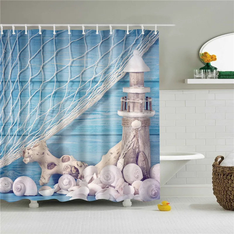 Высококачественные занавески для душа из полиэстера, занавески для ванной, занавески для украшения дома, 3d деревянные двери, печатные занавески для ванной с крючками - Цвет: TZ170551