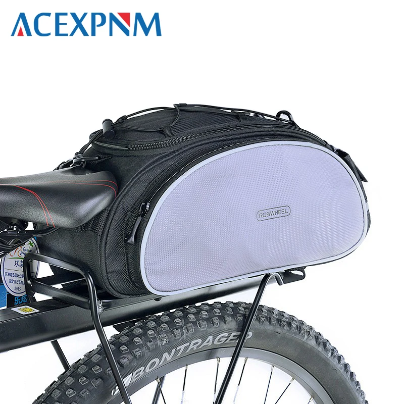 ACEXPNM велосипедная Сумка Многофункциональная 13L Задняя сумка седло Bicicleta корзина