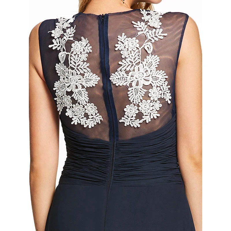 Tanpell appliques empire evening dresses sexy black sleeveless floor length a line gown women v neck pleats formal evening dress Tanpell appliques empire evening dresses sexy black sleeveless floor length a line gown women v neck pleats formal evening dress