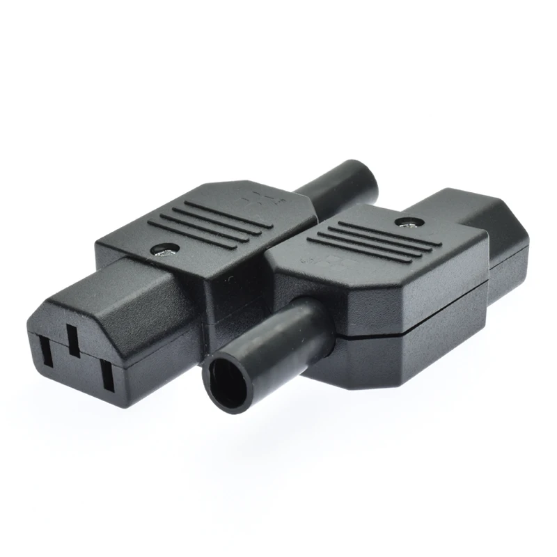 Электрические 250v 10A стандарт Медь IEC320 C13 C14 AC Мощность Шнур кабель Мужской Женский