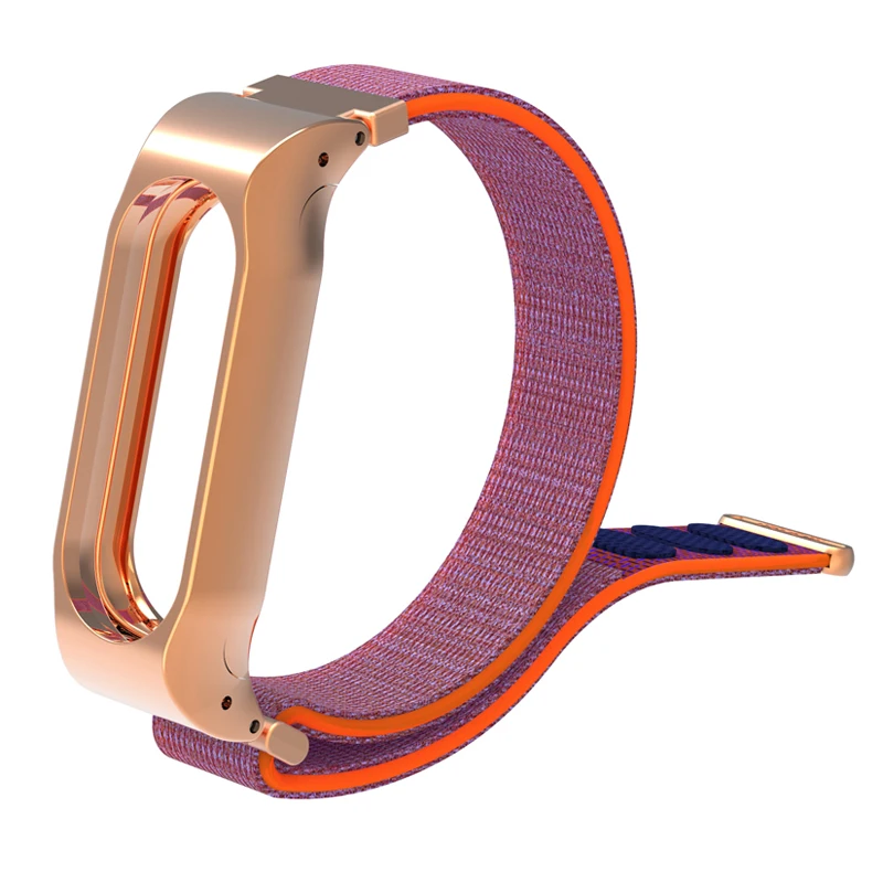 Нейлоновый ремешок Pulseira Mi Band 2 Correa Stratos для Xiaomi умный фитнес браслет спортивные