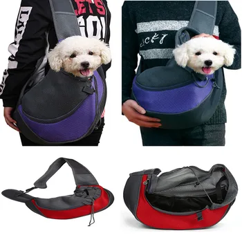 

Pet Cat Carrier Foldable Kitten Dog Front Carrier Mesh Comfort Outdoor Travel Bags for Small Dog Shoulder Bag Pets Cat Sling Bag