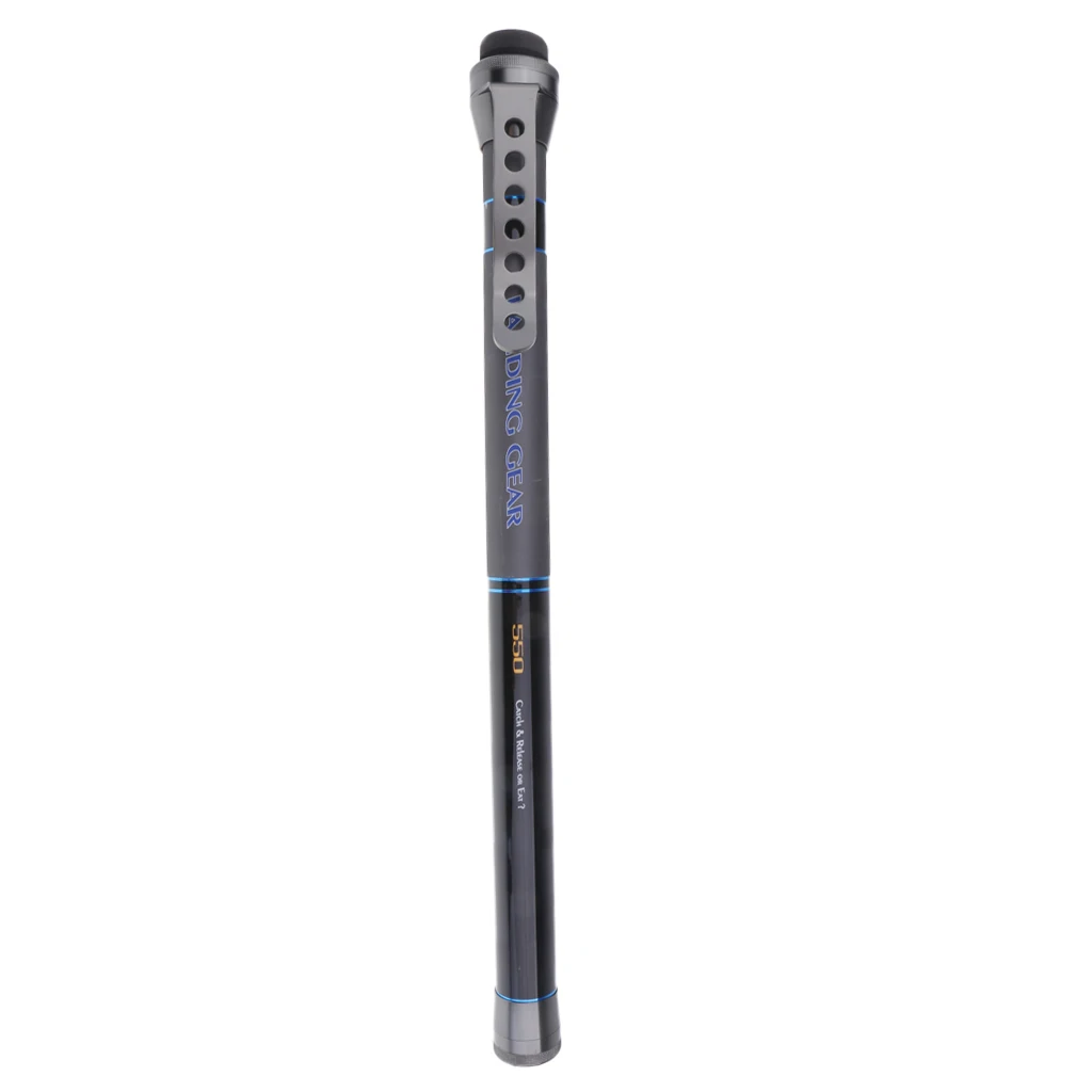 MagiDeal Telescopic Fishing Landing Net Pole Rod Landing Net Handle Gear Strong Carbon Fishing Landing Handle 55.6 cm/21.9 inch 