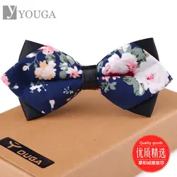 Новые модные хлопковые Элегантный джентльмен бант Галстуки бабочка Свадебная вечеринка лук Галстуки бабочка Gravata великолепный галстук